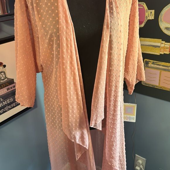 Lularoe shirley pink cardigan - Picture 4 of 5